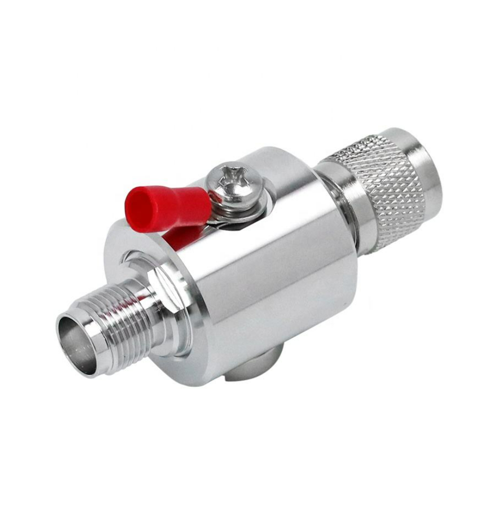 TNC公头转母头避雷器